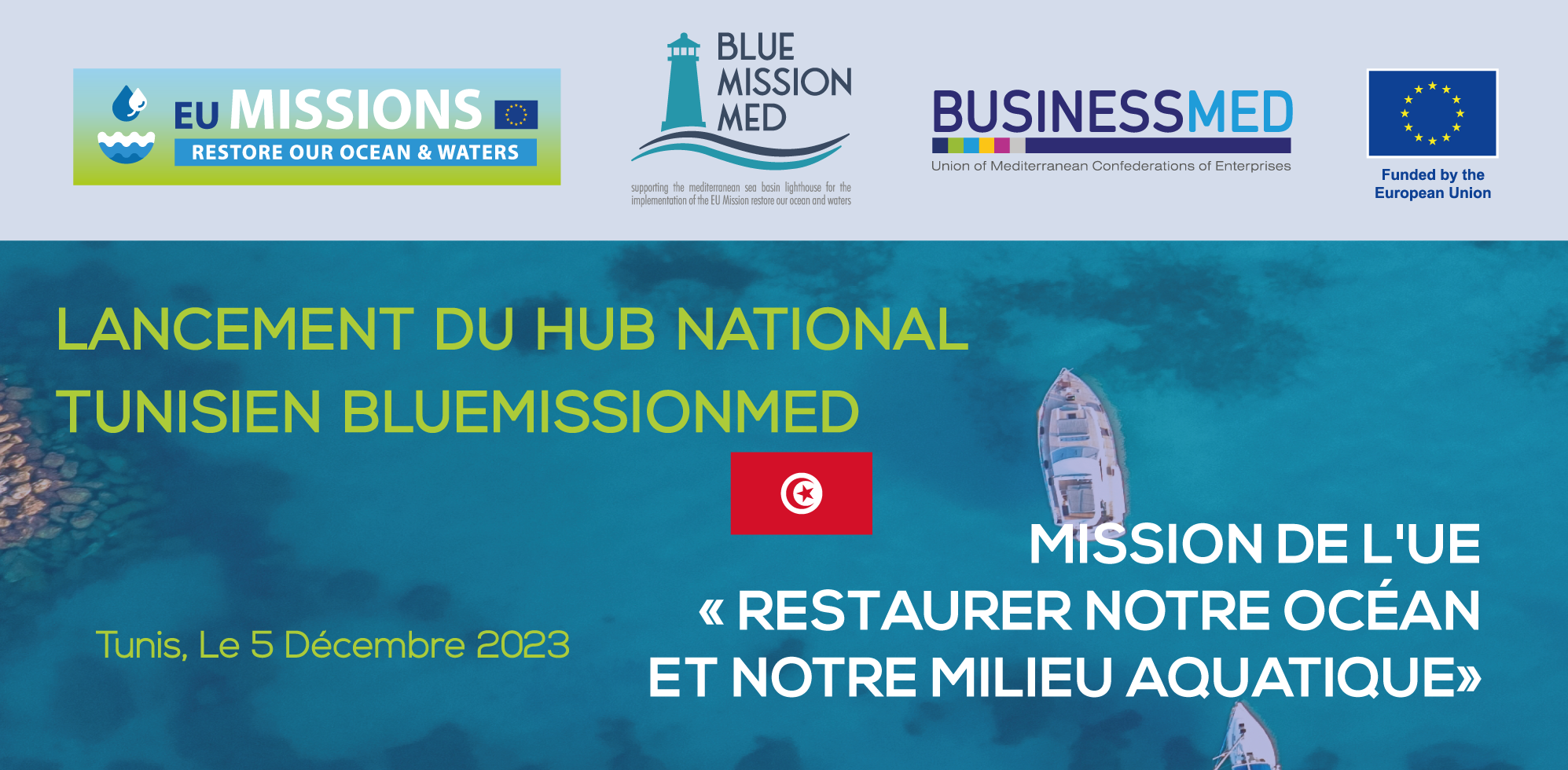 BluemissionMed Tunisian Hub Banner